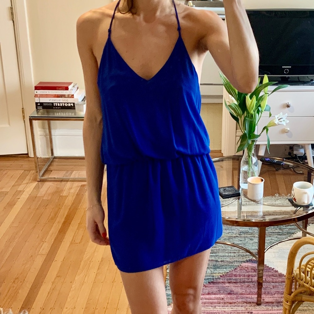 Little blue dress